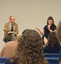 Dr. Rogachevsky in conversation with Lahav Harkov